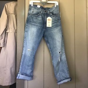 Levi’s 517 Boyfriend Distressed Jeans Sz 30 NWT